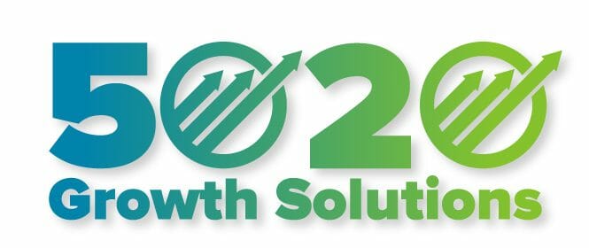 5020 Growth Solutions Logo. We provide affordable search engine optimization, social media marketing, and website design for small business owners.