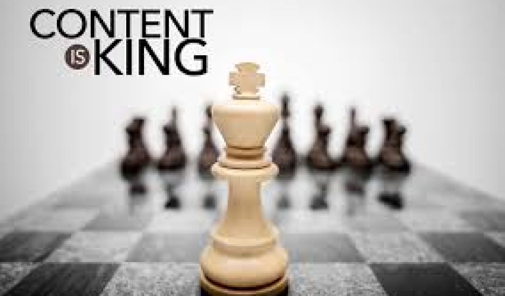 content is king